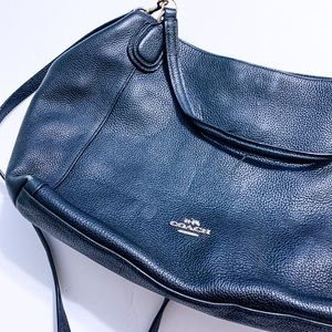 Leather Coach Crossbody Bag
